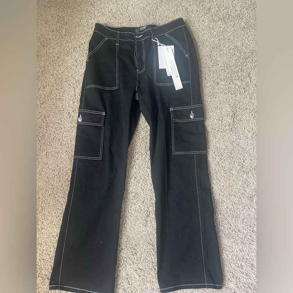 Black Carpenter Pants